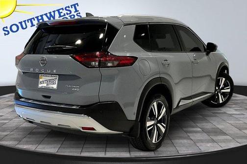 Boulder Gray Pearl 2023 Nissan Rogue Platinum