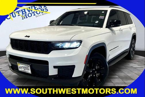 Bright White Clearcoat 2023 Jeep Grand Cherokee L Altitude