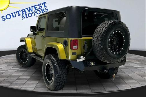 Green 2007 Jeep Wrangler Sahara