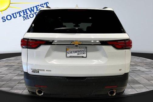 Summit White 2023 Chevrolet Traverse LT Cloth