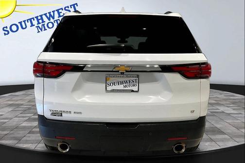 Summit White 2023 Chevrolet Traverse LT Cloth