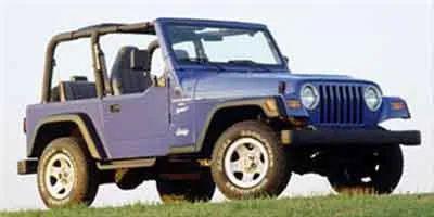 Green 2001 Jeep Wrangler SE