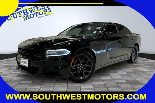 Pitch Black Clearcoat 2019 Dodge Charger SXT