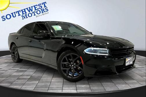 Pitch Black Clearcoat 2019 Dodge Charger SXT