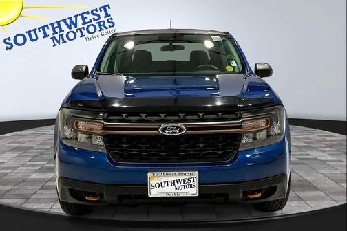 Blue 2023 Ford Maverick XLT Advanced
