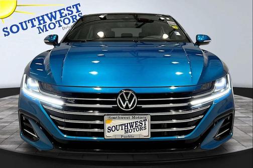 Kingfisher Blue 2023 Volkswagen Arteon 2.0T SEL R-Line