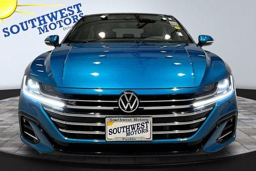 Kingfisher Blue 2023 Volkswagen Arteon 2.0T SEL R-Line