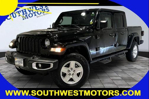Black Clearcoat 2022 Jeep Gladiator Sport S