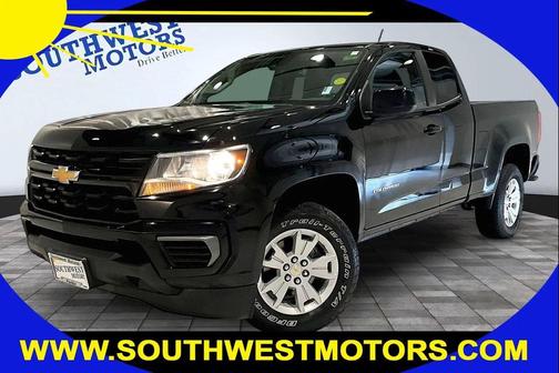 Black 2022 Chevrolet Colorado LT