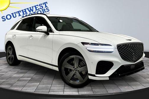 Alta White 2025 Genesis GV70 3.5T Sport