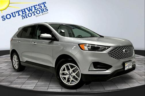 Silver 2023 Ford Edge SEL