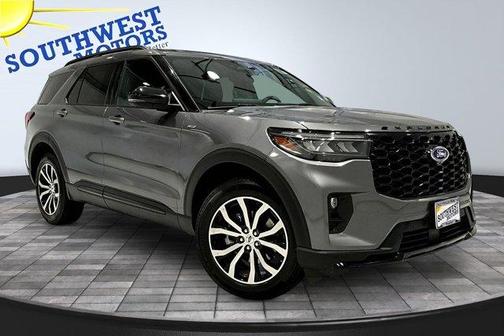 Gray 2025 Ford Explorer ST-Line