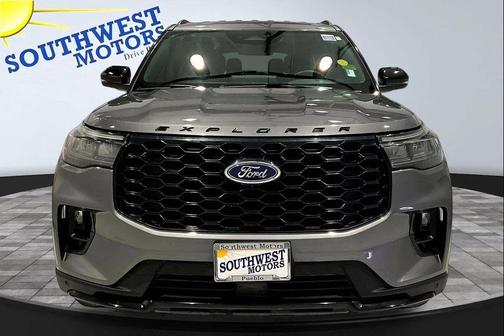 Gray 2025 Ford Explorer ST-Line