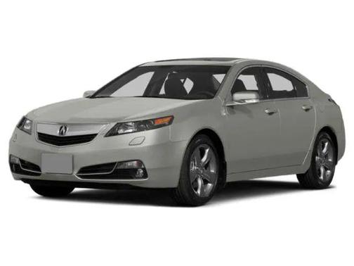 Silver Moon Metallic 2014 Acura TL Technology