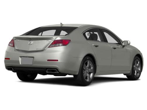 Silver Moon Metallic 2014 Acura TL Technology