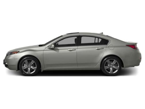 Silver Moon Metallic 2014 Acura TL Technology