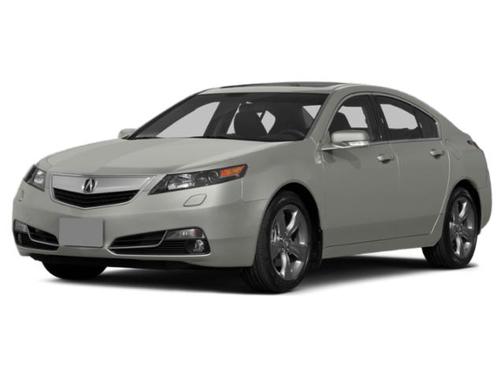 Silver Moon Metallic 2014 Acura TL Technology