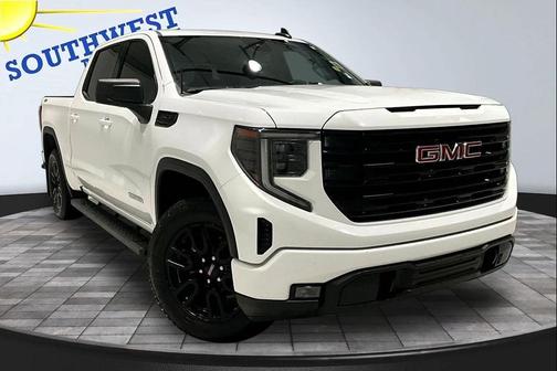 White Frost Tricoat 2023 GMC Sierra 1500 Elevation