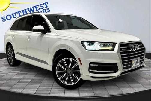 Carrara White 2018 Audi Q7 3.0T Premium Plus