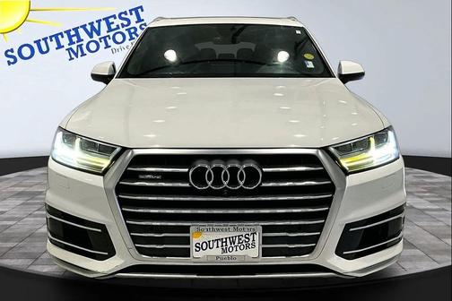 Carrara White 2018 Audi Q7 3.0T Premium Plus