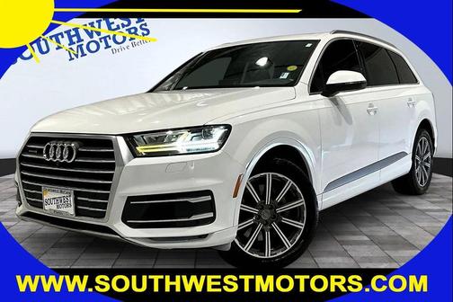 Carrara White 2018 Audi Q7 3.0T Premium Plus