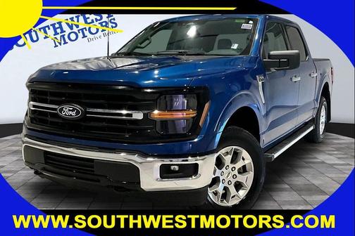 Atlas Blue Metallic 2025 Ford F-150 XLT