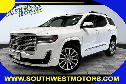 Summit White 2023 GMC Acadia Denali