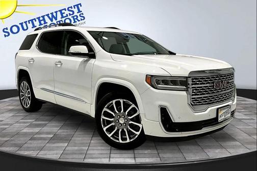 Summit White 2023 GMC Acadia Denali