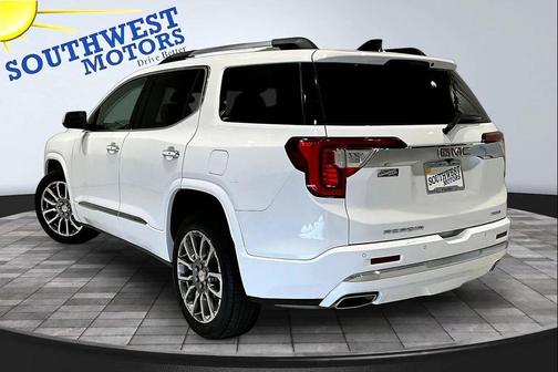 Summit White 2023 GMC Acadia Denali