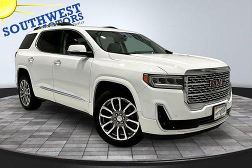 Summit White 2023 GMC Acadia Denali