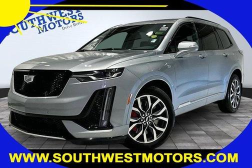 Gray 2024 Cadillac XT6 Sport AWD