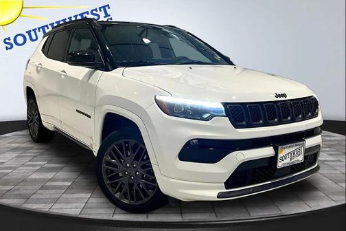 Bright White Clearcoat 2023 Jeep Compass High Altitude