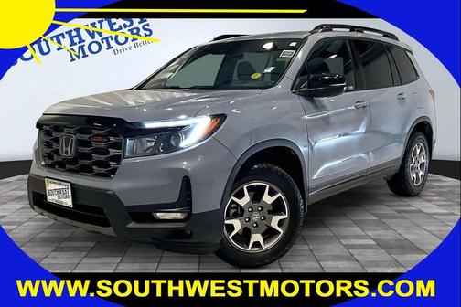 Blue 2022 Honda Passport AWD TrailSport