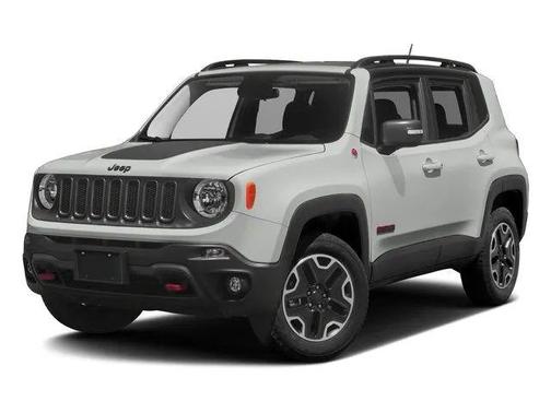 Alpine White 2017 Jeep Renegade Trailhawk