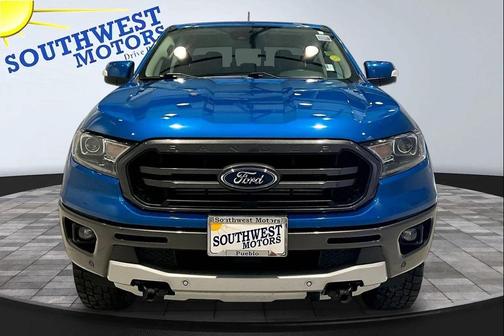 Velocity Blue Metallic 2021 Ford Ranger LARIAT