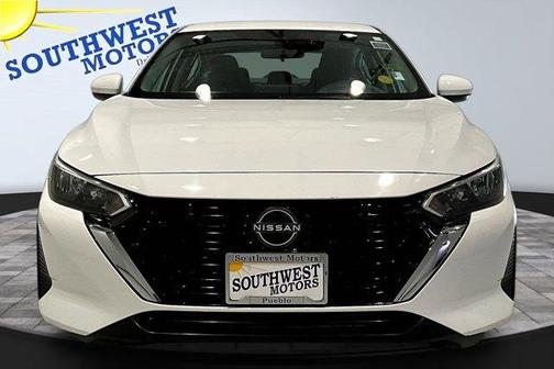 Cloud White 2025 Nissan Sentra SV