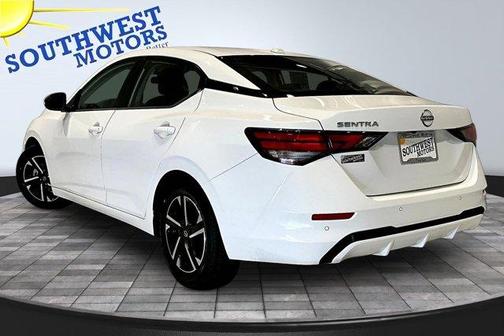 Cloud White 2025 Nissan Sentra SV