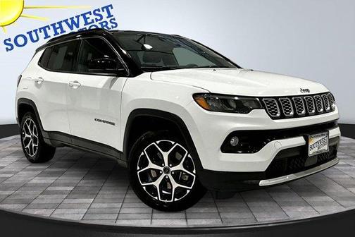Bright White Clearcoat 2025 Jeep Compass Limited