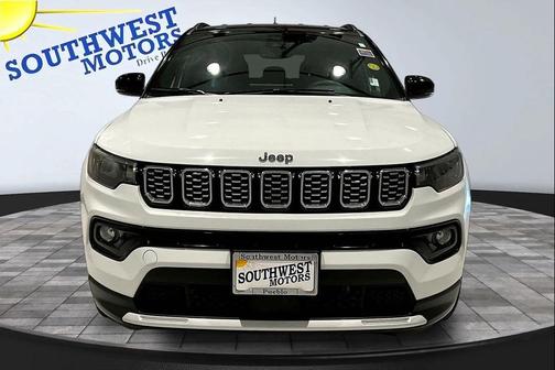 Bright White Clearcoat 2025 Jeep Compass Limited