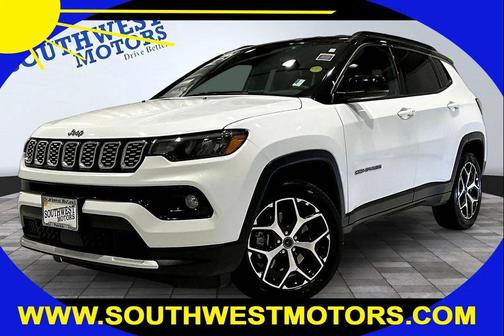 Bright White Clearcoat 2025 Jeep Compass Limited