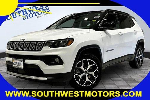 Bright White Clearcoat 2025 Jeep Compass Limited
