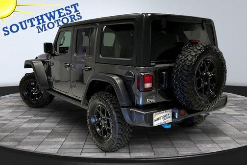 Granite Crystal Clearcoat Metallic 2024 Jeep Wrangler 4xe Sport