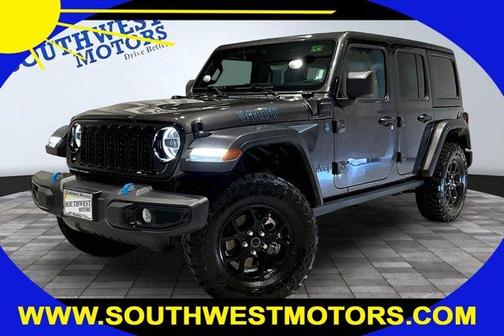 Granite Crystal Clearcoat Metallic 2024 Jeep Wrangler 4xe Sport