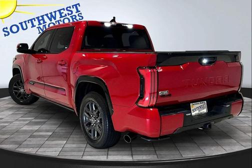 Supersonic Red 2023 Toyota Tundra Platinum