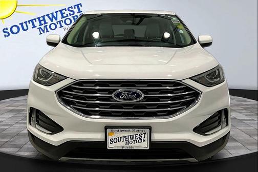White 2021 Ford Edge SEL