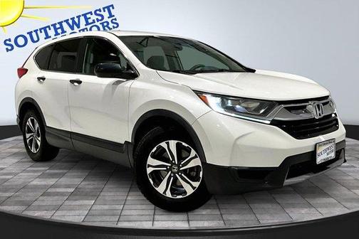 White 2019 Honda CR-V LX