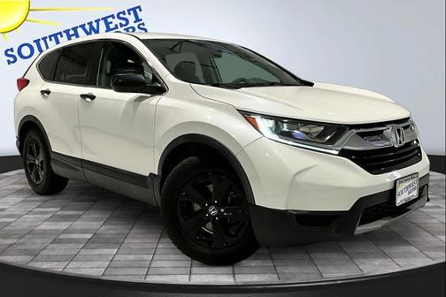 White 2019 Honda CR-V LX