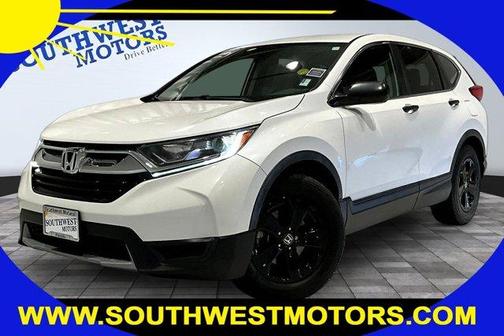 White 2019 Honda CR-V LX