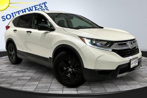 White 2019 Honda CR-V LX