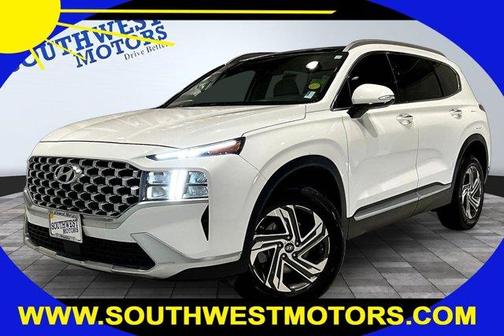 Quartz White 2022 Hyundai SANTA FE SEL